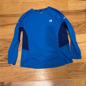 Karrimor Run Blue Long Sleeve Athletic Shirt